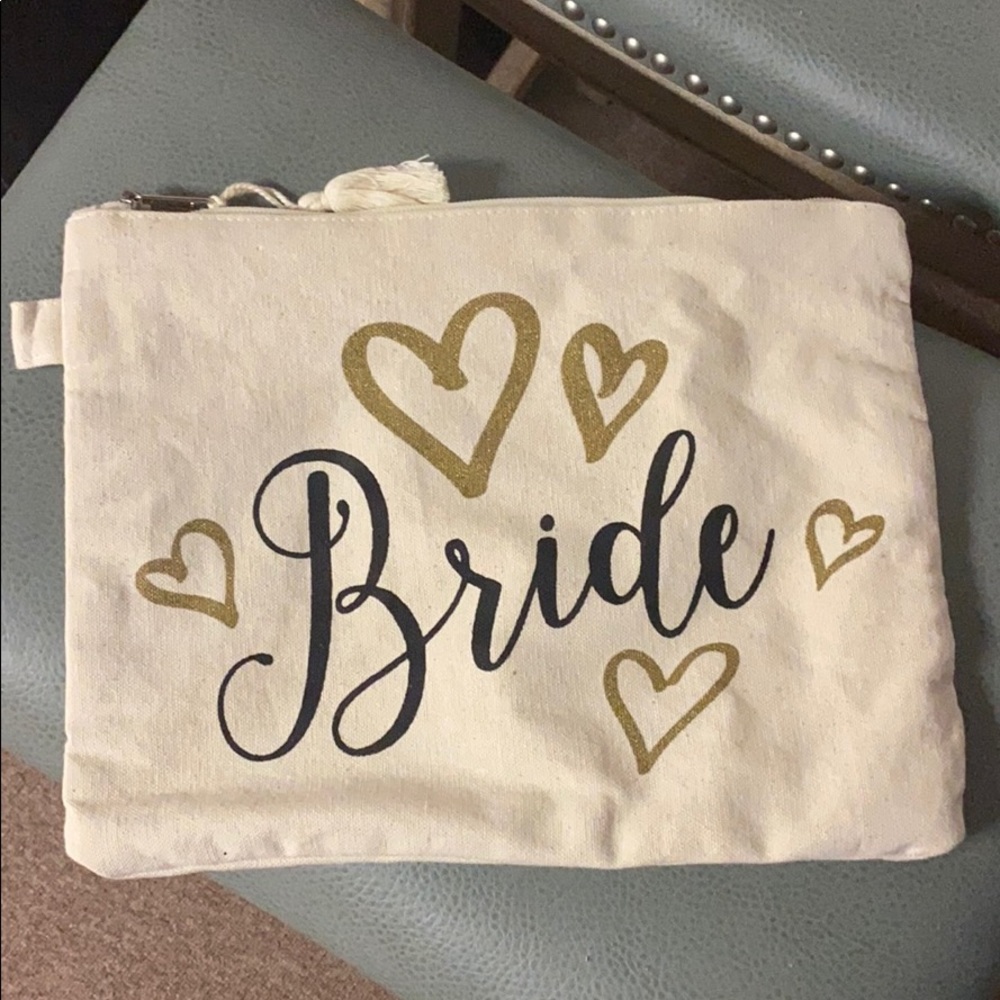 Large Canvas Bride Bag